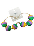 PGG Ball Hoop Earrings