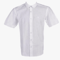 Pierre Cardin Mens Athens Short Sleeve Shirt White | Pierre Cardin