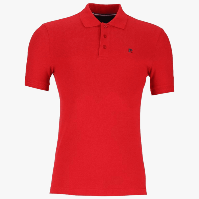 Pierre Cardin Mens Classic Short Sleeve Golfer Red | Pierre Cardin