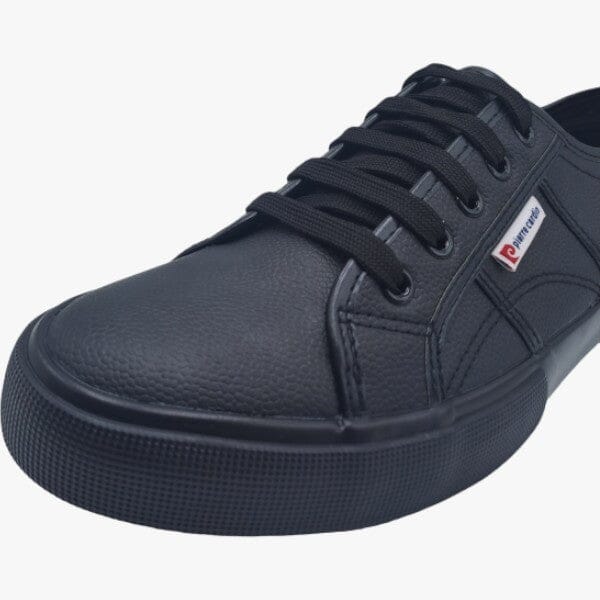 Pierre Cardin Men's Justin Pu Leather Sneaker Black | Pierre Cardin