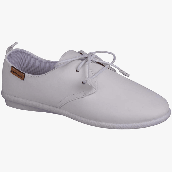 Pierre Cardin Womens Riviera Lace Up Shoe 01206 White | Pierre Cardin