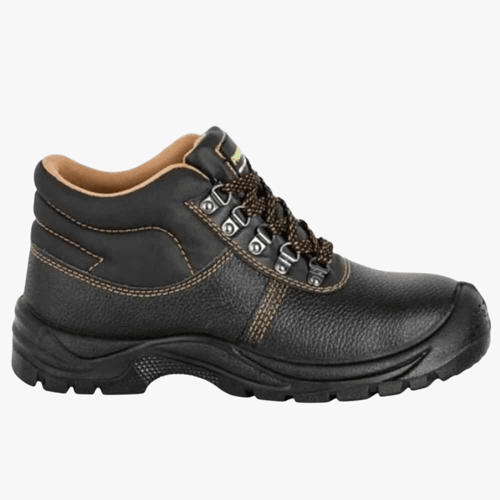 Pioneer Safety Steel Toe Steel Mid Sole Safety Boot Black | Pioneer
