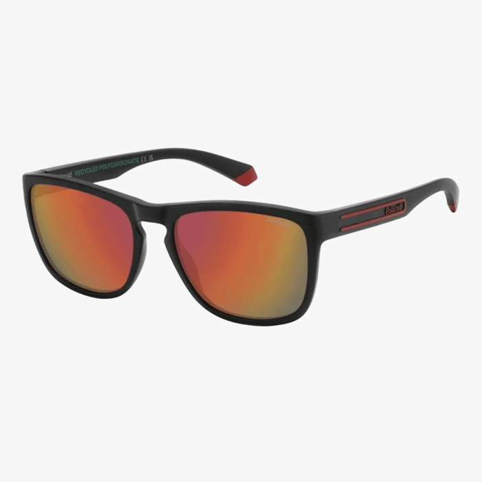 Polaroid Sunglass Black Red Polaroid