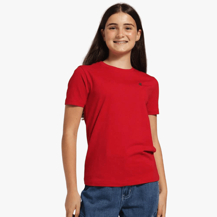 Polo Girls Kelly Short Sleeve Tee Red | Polo