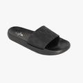 Polo Mens Block Monogram Pool Sandal Black | Polo