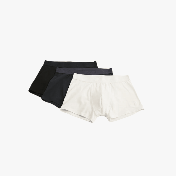 Polo Mens Classic Knit Boxer 3 Pack Navy Polo