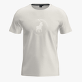 Polo Mens Logo Printed Short Sleeve Tee Of White | Polo
