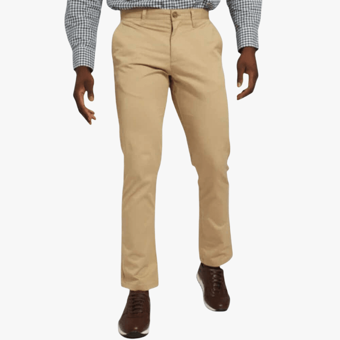 Polo Mens Milan Straight Fit Chino Pants Khaki | Polo