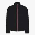 Polo Mens Nylon Puffer Jacket Black | Polo