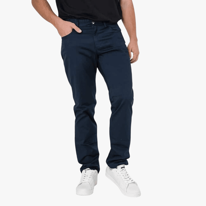 Polo Mens Overdyed Twill 5 Pocket Trouser Black | Polo
