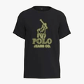 Polo Mens Pjc Glow Logo Short Sleeve Tee Black | Polo