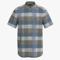 Polo Mens Short Sleeve Check Shirt Taupe | Polo