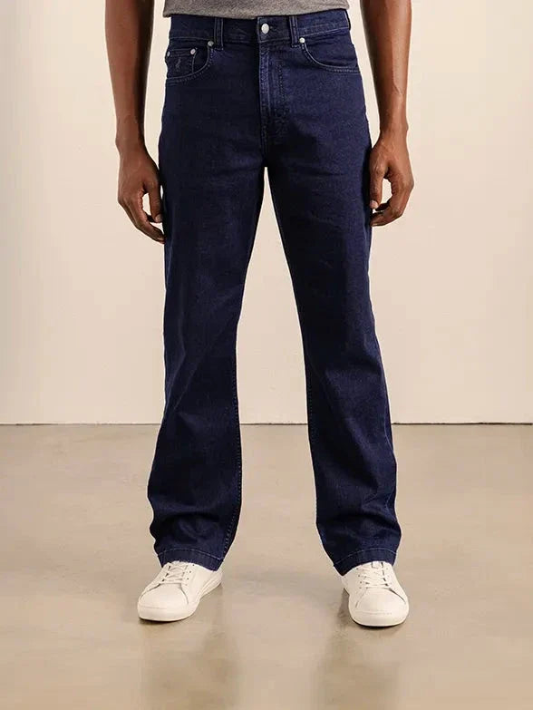 Polo Mens Simon Straight Leg Jean Blue Black | Polo