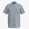 Polo Mens Small Check Short Sleeve Shirt Blue | Polo