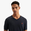 Polo Mens V-Neck Short Sleeve Tee Navy | Polo