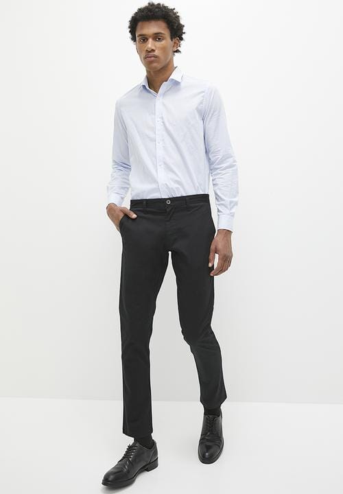 Polo Mens Venice Slim Fit Chino Pants Black | Polo