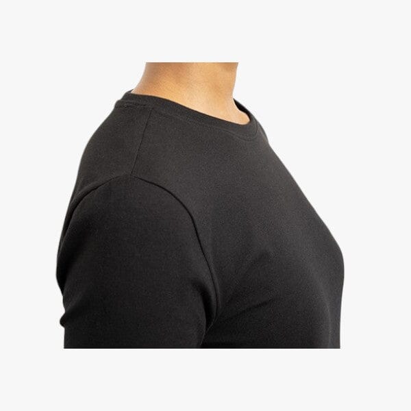 Polo Womens Allie Small Pony Stretch Short Sleeve Tee Black Polo