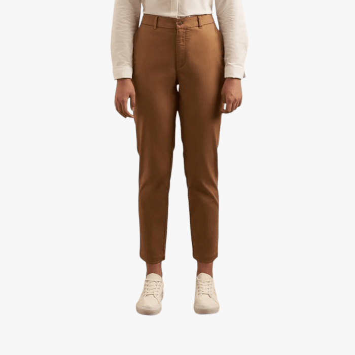 Polo Womens Chino Pants Camel Polo