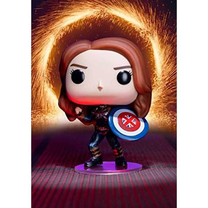 POP Funko Marvel: What If? - Captain Carter, Stealth Suit w/ Protector