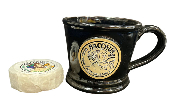 Pottery Shave Mug w/ Soap Puck