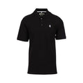 PRINGLE MENS AUSTYN CORE PIMA PIQUE SHORT SLEEVE GOLFER BLACK | Pringle