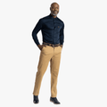 Pringle Mens Core Classic Long Sleeve Shirt Navy | Pringle