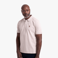 Pringle Mens Core Pima Pique Golfer Light Pink Pringle