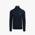 Pringle Mens Harry 1/4 Zip Sweater Black | Pringle