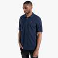 Pringle Mens Jack Core Pima Pique Short Sleeve Golfer Navy     >526-212 Pringle