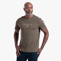 Pringle Mens Maari Short Sleeve Fashion Tee Olive Pringle