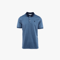 Pringle Mens Ostin Mercerised Short Sleeve Golfer Navy | Pringle