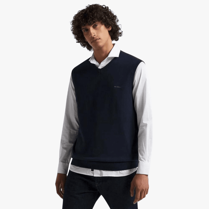 Pringle Mens Ryan Sleeveless Jersey Navy | Pringle