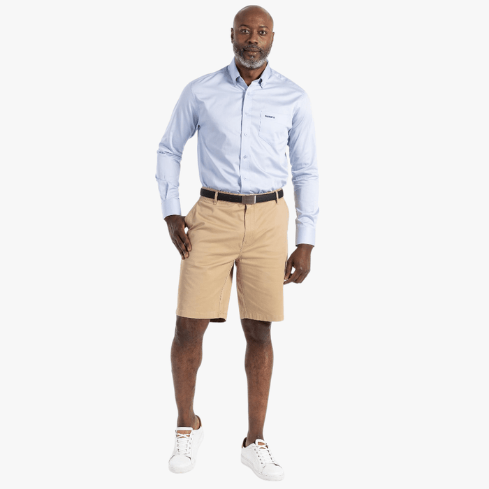 Pringle Mens William Classic Long Sleeve Shirt Light Blue >241-160 | Pringle
