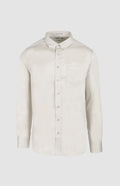 Pringle Mens William Classic Long Sleeve Shirt Stone | Pringle