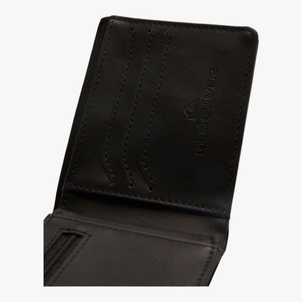 Quicksilver Men's Triple Parch Trifold Wallet Black | Quiksilver