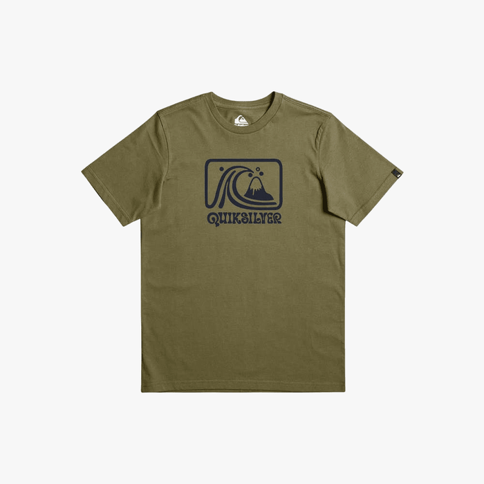 Quiksilver Boys Casual Party Short Sleeve Tee Four Leaf | Quiksilver