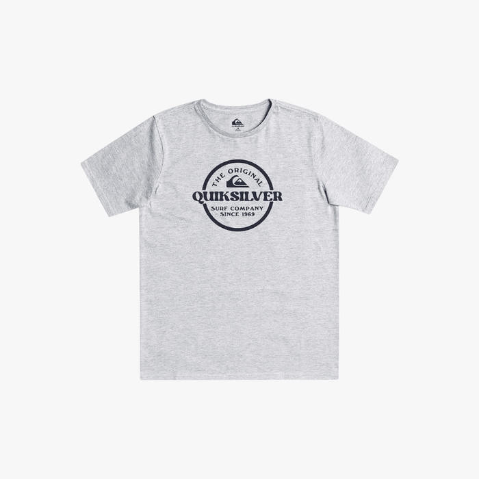 Quiksilver Boys Circle Tripper Short Sleeve Tee Grey Heather | Quiksilver