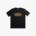 Quiksilver Boys Oval Script Short Sleeve Tee Black | Quiksilver