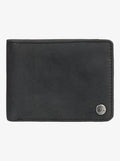 Quiksilver Mack 2 Leather Wallet Black Quiksilver