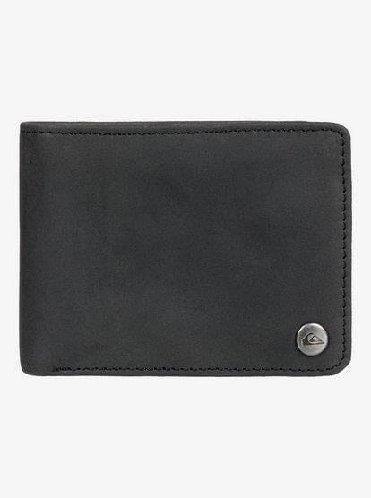 Quiksilver Mack 2 Leather Wallet Black Quiksilver