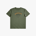 Quiksilver Mens Cloud Busting Short Sleeve Tee Four Leaf | Quiksilver