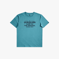 Quiksilver Mens Feeding Line Short Sleeve Tee Brit Blue | Quiksilver