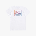 Quiksilver Mens Late Drop Short Sleeve Tee White | Quiksilver