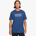 Quiksilver Mens Range Life Front Short Sleeve Tee Black | Quiksilver