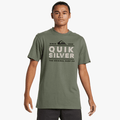 Quiksilver Mens Straight Up Short Sleeve Tee Four Leaf | Quiksilver