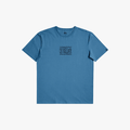 Quiksilver Mens Taking Roots Short Sleeve Tee Vallarate Blue | Quiksilver