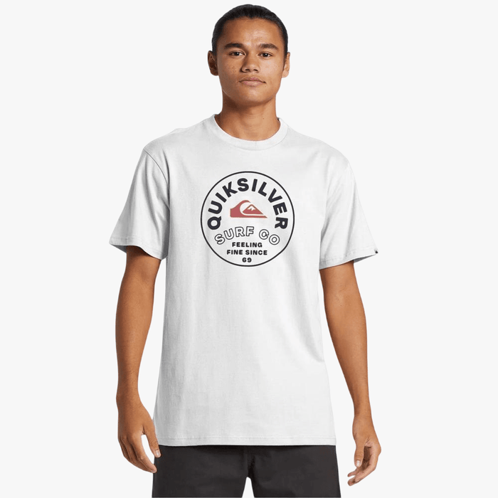 Quiksilver Mens Timeless Short Sleeve Tee White | Quiksilver