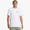Quiksilver Mens Warp Drive Short Sleeve Tee White | Quiksilver