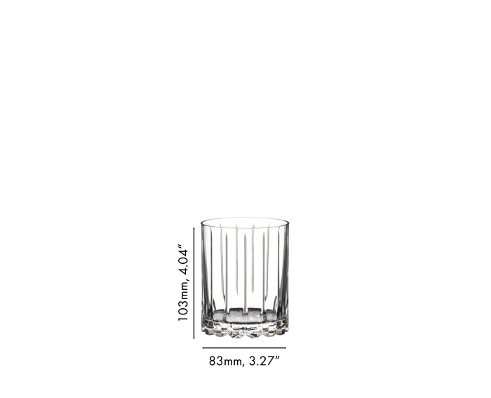 RIEDEL DRINK SPECIFIC GLASSWARE DOUBLE ROCKS