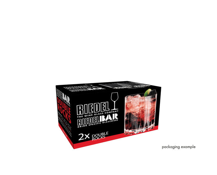 RIEDEL DRINK SPECIFIC GLASSWARE DOUBLE ROCKS